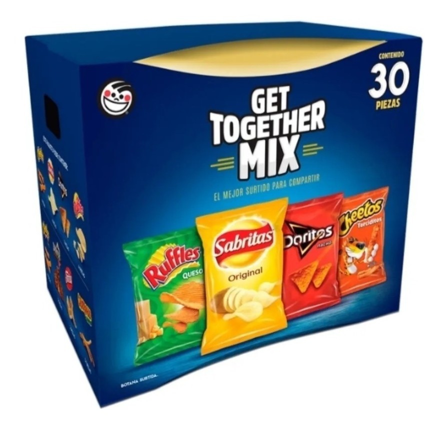 Surtido de snacks 30 piezas
