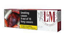 Cigarros L&M rojos paquete de 200