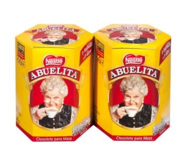 Caja de barras de chocolate abuelita 2 cajas de 540g