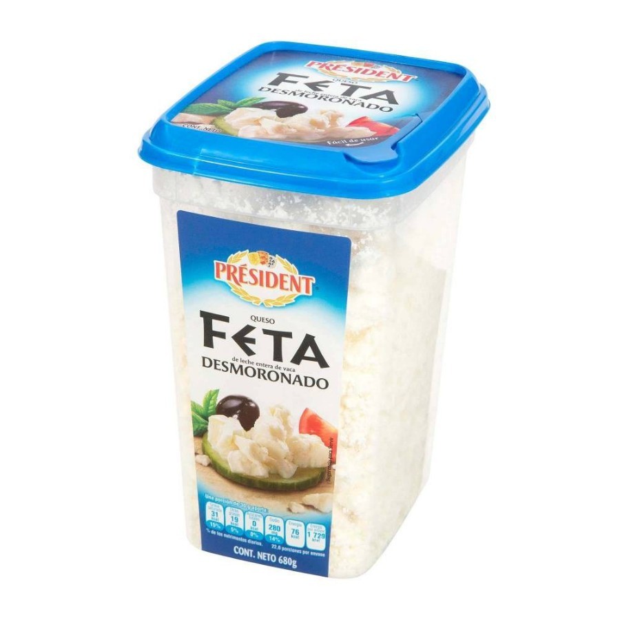 Queso feta desmoronado natural 680 g