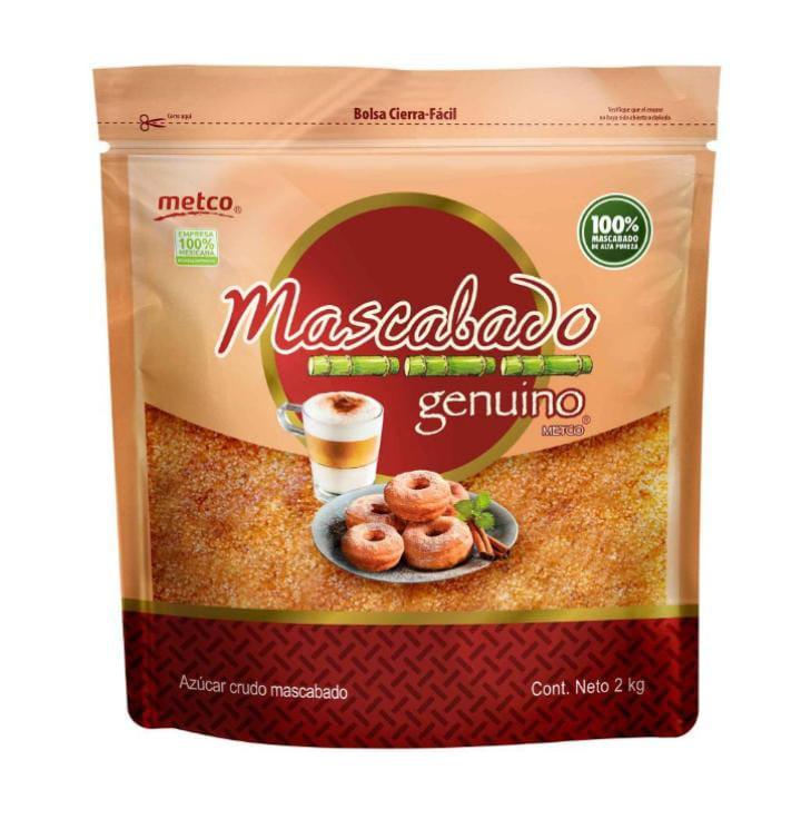 Azucar mascabada paquete de 2Kg