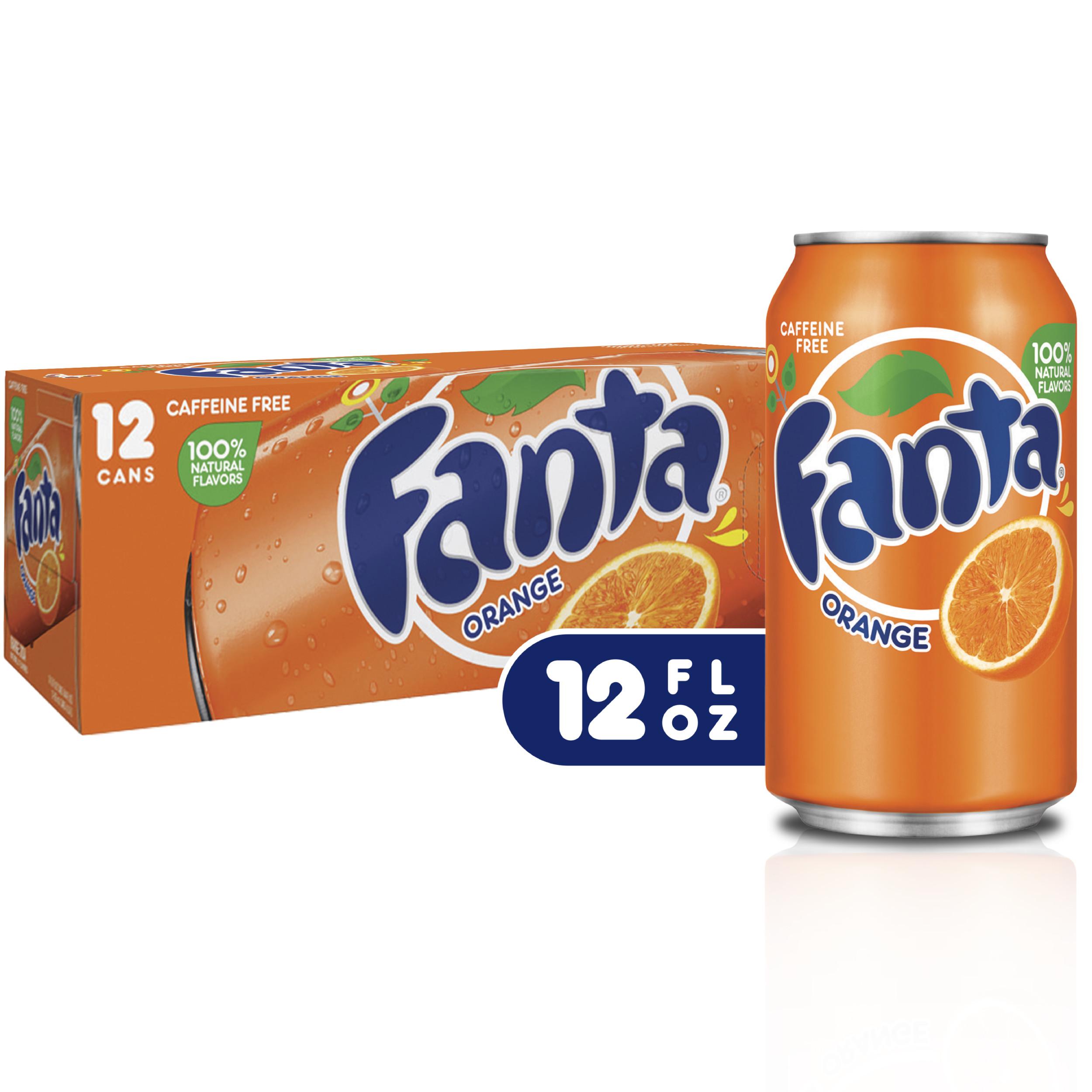Refresco Fanta lata paquete de 12 piezas