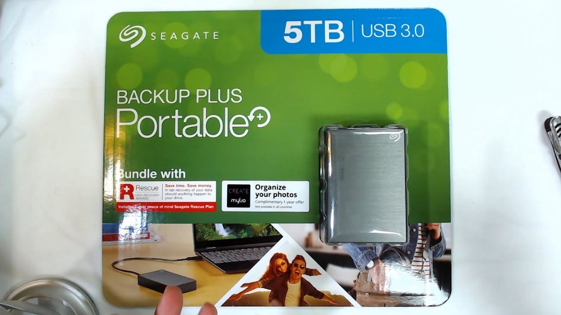 Disco duro portátil Seagate USB 3.0 5 TB