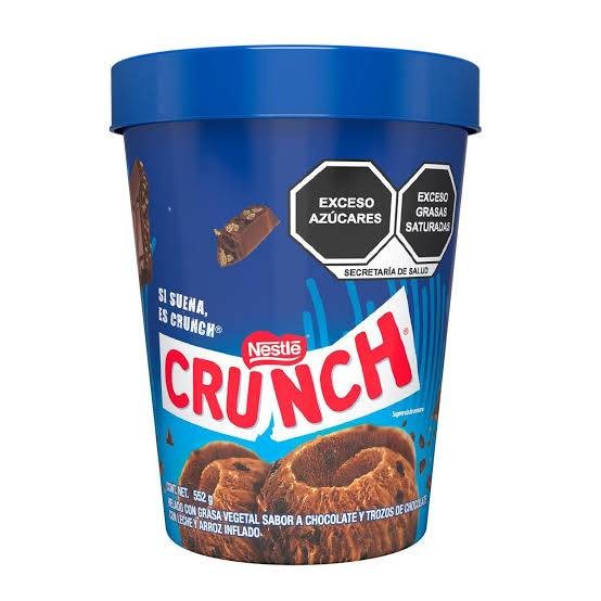 Helado de chocolate Crunch Nestlé 1 L