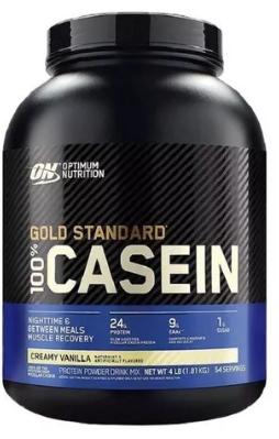 Proteína de caseína sabor vainilla Optimum Nutrition Gold Standard 100% 4 Lbs