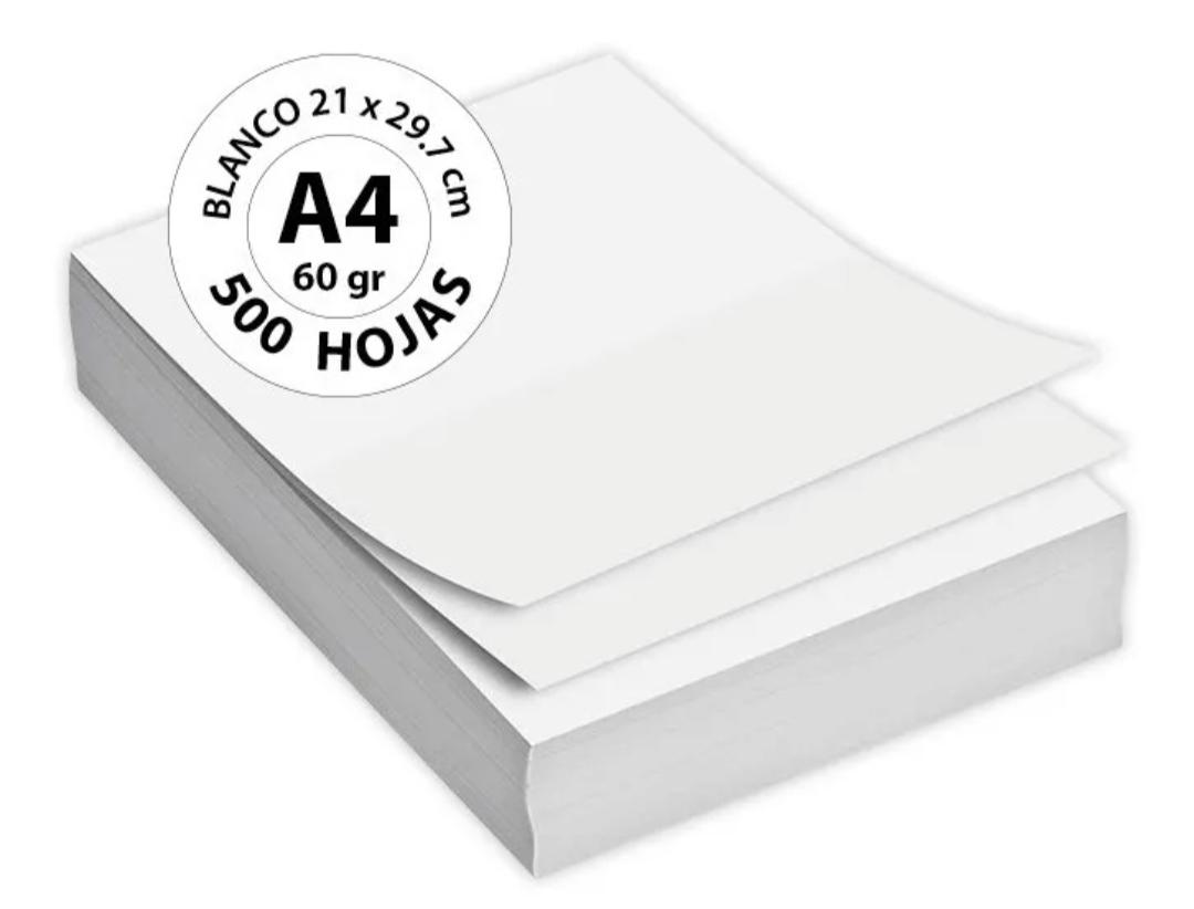 Papel A4 500 hojas