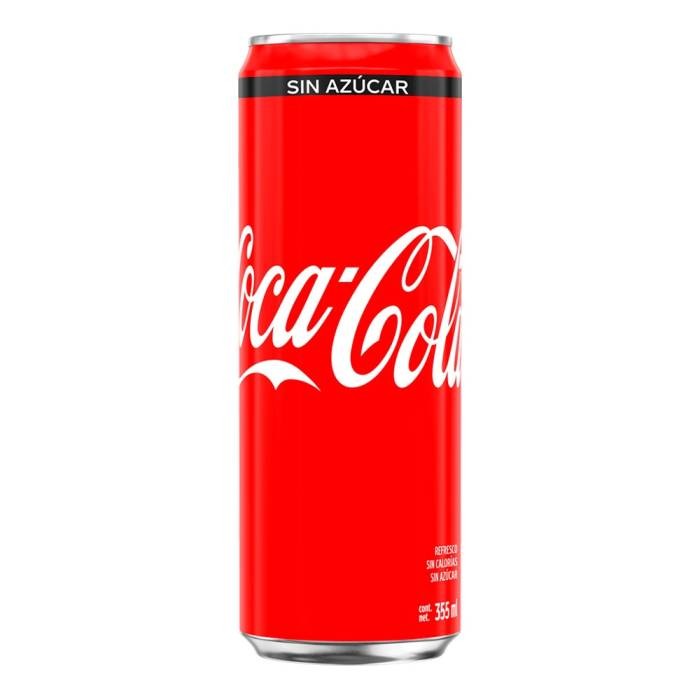 Coca-Cola sin azúcar 355 ml