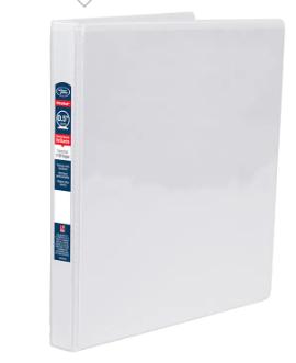 CARPETA PANORÁMICA BLANCA 0.5 D ANILLO 110 HOJAS