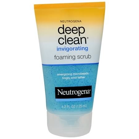 Gel limpiador facial espumoso Neutrogena Deep Clean Invigorating 124 ml