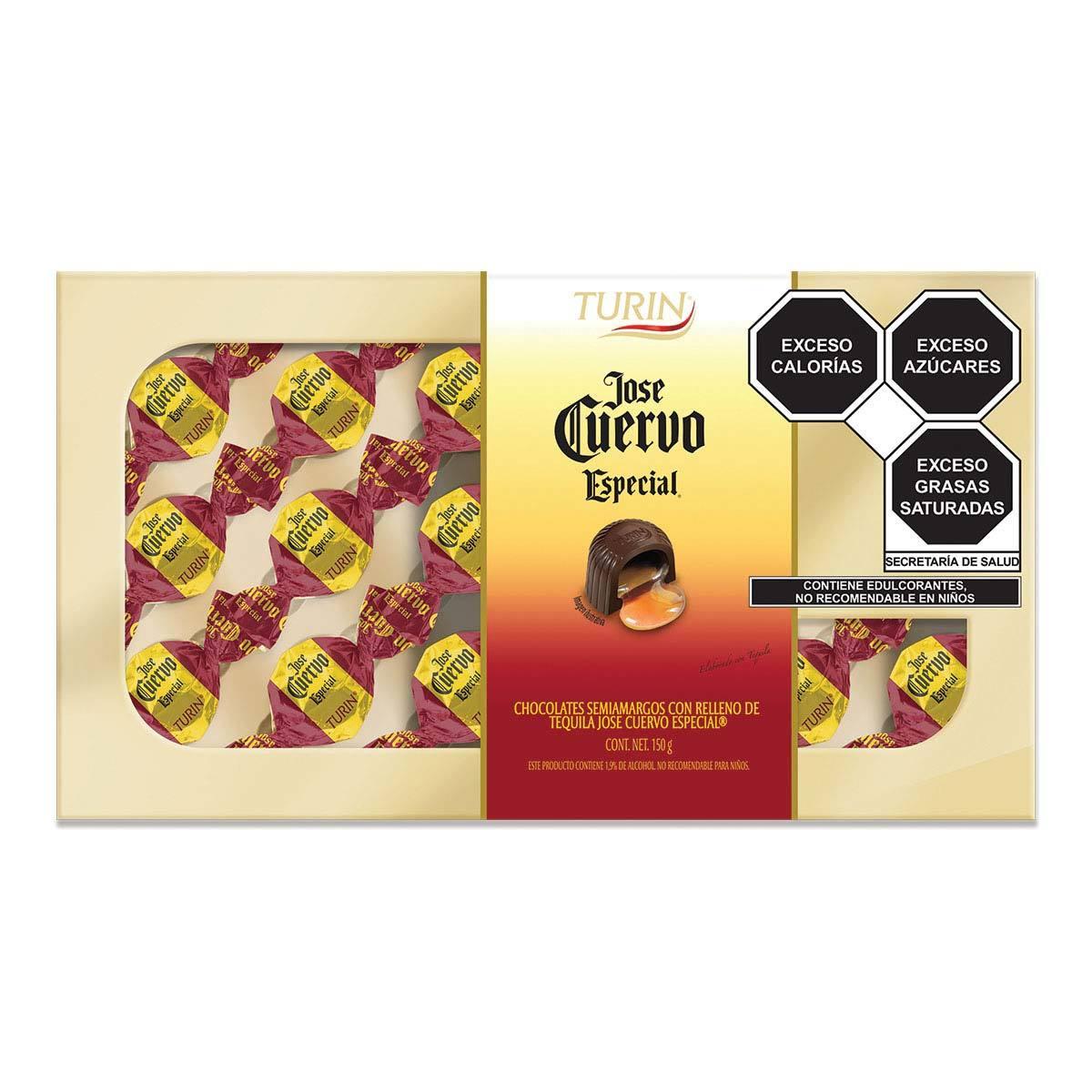 Turin Jose Cuervo Especial - Chocolate relleno de tequila 150g