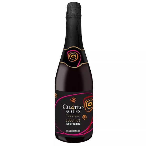 Vino tinto dulce Tres Coronas / Cuatro Soles 750 ml