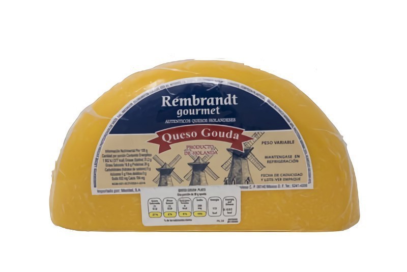 Queso gouda Rembrandt paquete de 3 kg