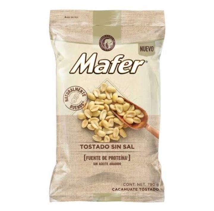 Mafer Premium cacahuate tostado sin sal 790g