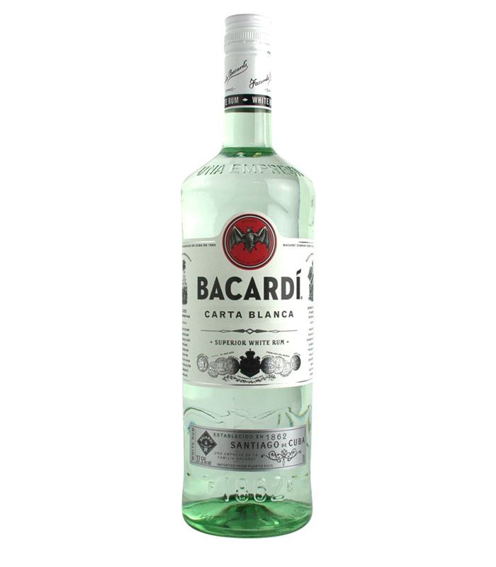 Ron blanco Bacardi 980 ml