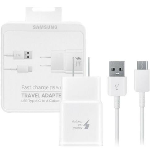 Cargador original Samsung de 15 W USB tipo C
