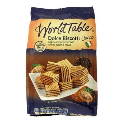 Galletas World Table Dolce Biscotti cacao 250 g