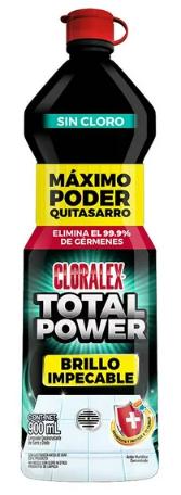 Acido muriatico cloralex poder total 900 ML