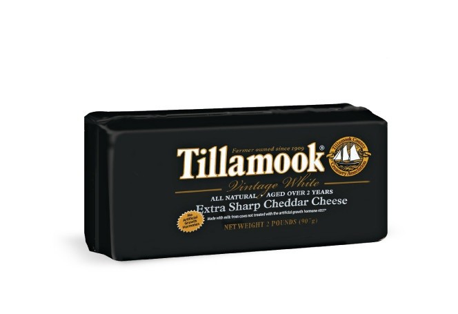 Queso cheddar blanco añejado 2 años de alta calidad 907 g
