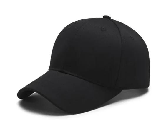 Gorra estándar negra clásica