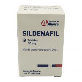 Sildenafil genérico (Viagra) paquete de 10 tabletas de 50 mg