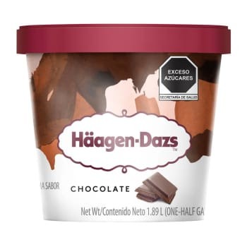 Helado Haagen Dazs sabor chocolate 1.89 L