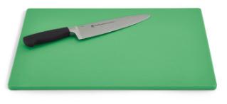 Tablas de cortar verdes para cocina de 30 x 45 cm grosor de 1.2 cm