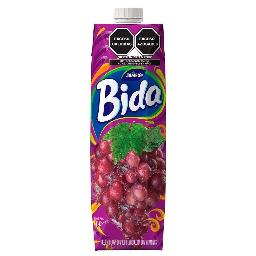 Jugo de uva Bida 1 litro