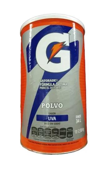 Gatorade en polvo sabor uva 2.38 kg