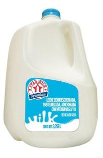 Leche semidescremada reducida en grasa 3.78 litros