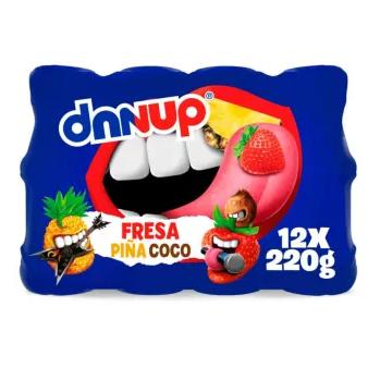 Yogur Danone sabores surtidos paquete de 12 piezas de 220 g cada una