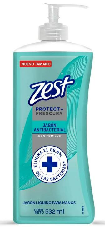 Jabón líquido antibacterial con tomillo 532 ml