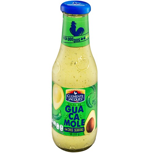 Guacamole con chile Clemente Jacques 355g