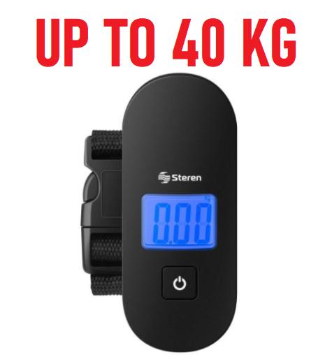 Báscula de mano para equipaje hasta 40 kg