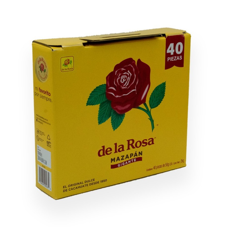 Caja de 40 mazapanes de la Rosa