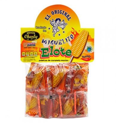 Paletas enchiladas  12 piezas