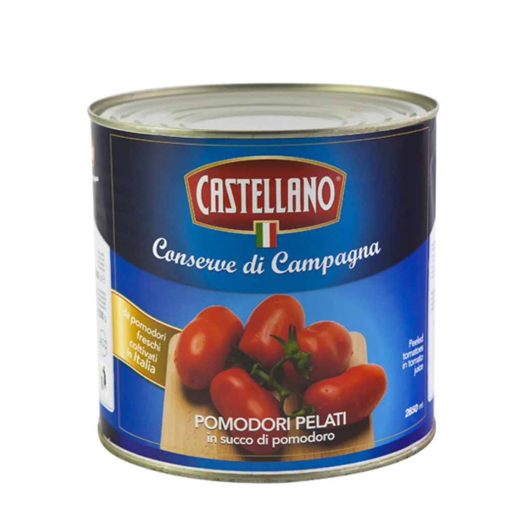 Pelati pelados Castellano 2.5 kg