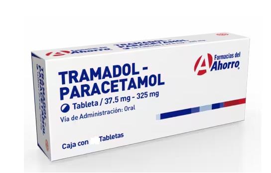 Tramadol / paracetamol 37.5 mg / 325 mg paquete de 20 cápsulas