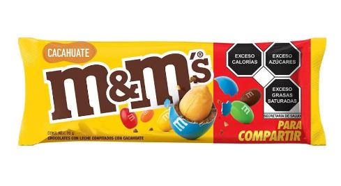 m&m´s Chocolate con cacahuate 70g
