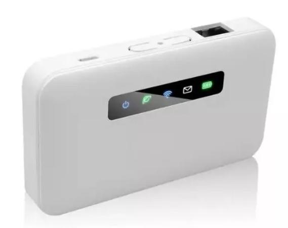 Módem portátil inalámbrico 4G LTE con puerto RJ45