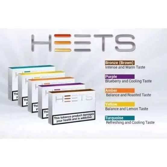 Heets para IQOS - 5 paquetes (pueden ser diferentes sabores)