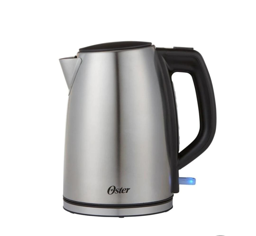 Tetera Oster de 1.7 litros acero inoxidable