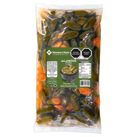 JALAPEÑO EN CURTIDO BOLSA DE 3KG