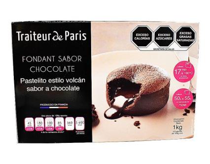 Pastel de lava de chocolate 1 kg