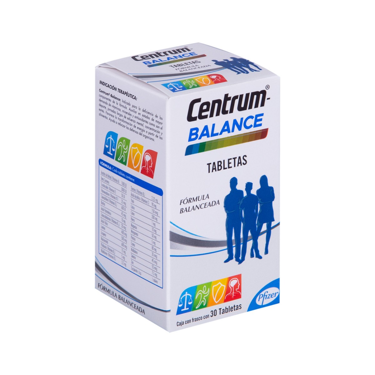 Multivitamínico Centrum Balance 30 tabletas