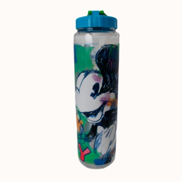Botella de agua con diseño de Mickey Mouse 1 pieza