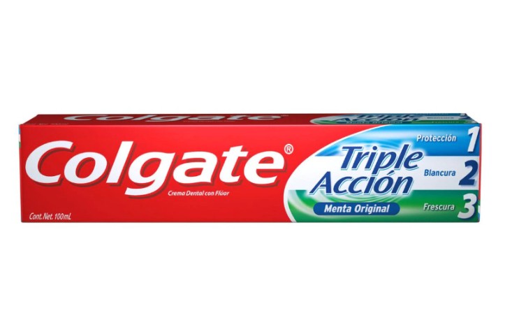 Pasta dental Colgate triple acción fresca 150 ml