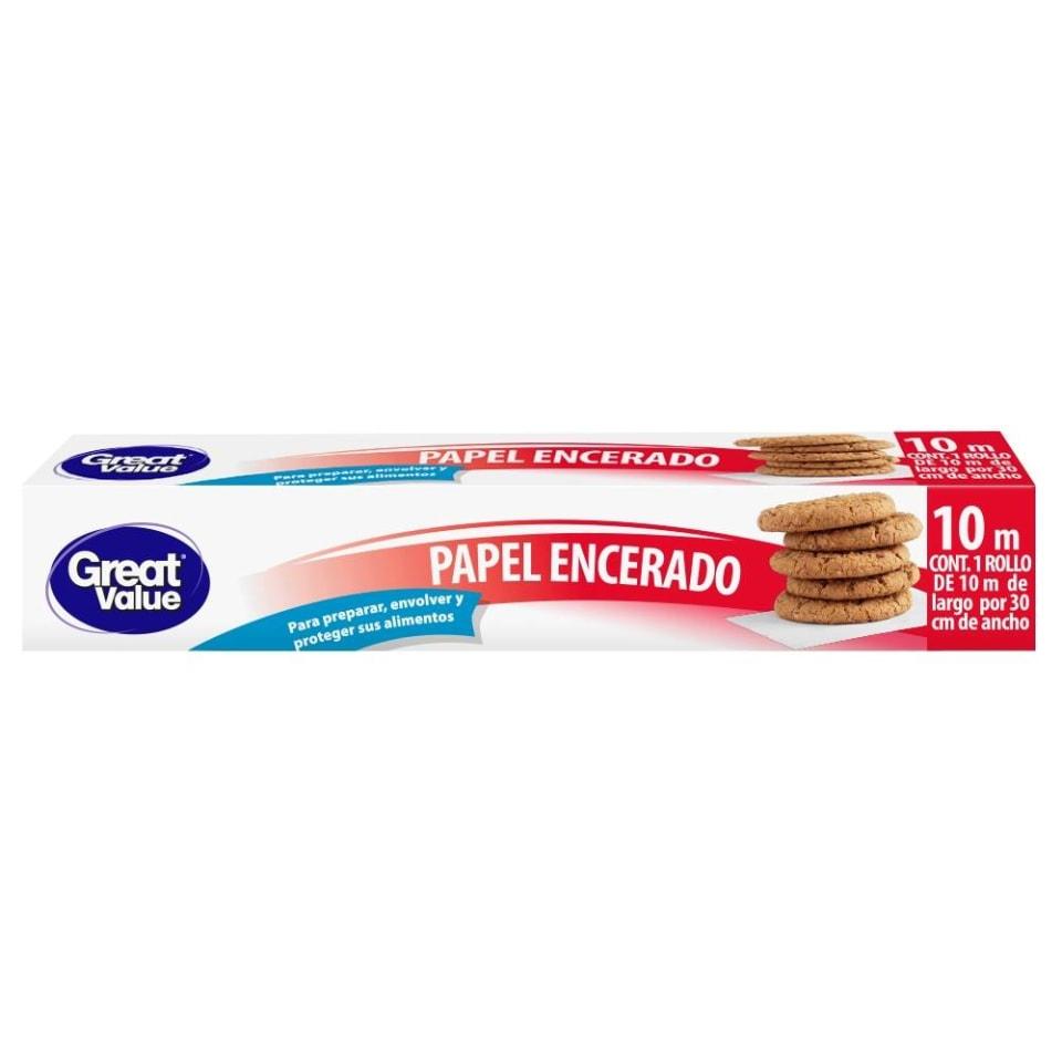 Papel encerado rollo de 10 metros