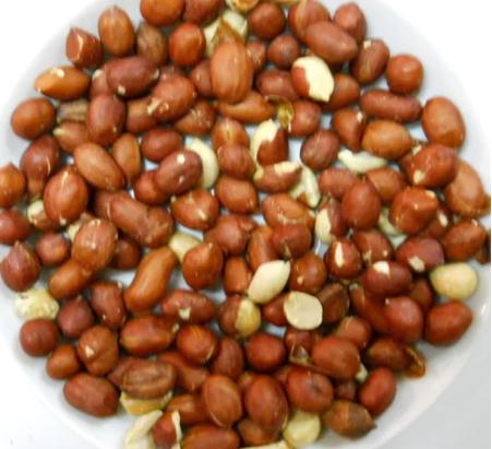 Cacahuate natural sin cascara, sin cocinar