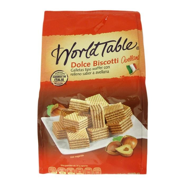 Galletas World Table Dolce Biscotti avellana 250 g