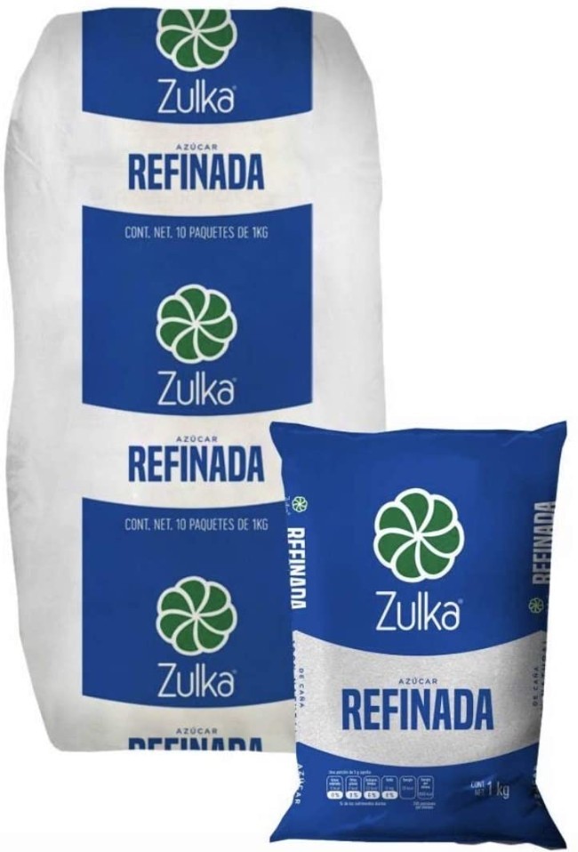Azucar refinada 10kg en bolsas de 1kg